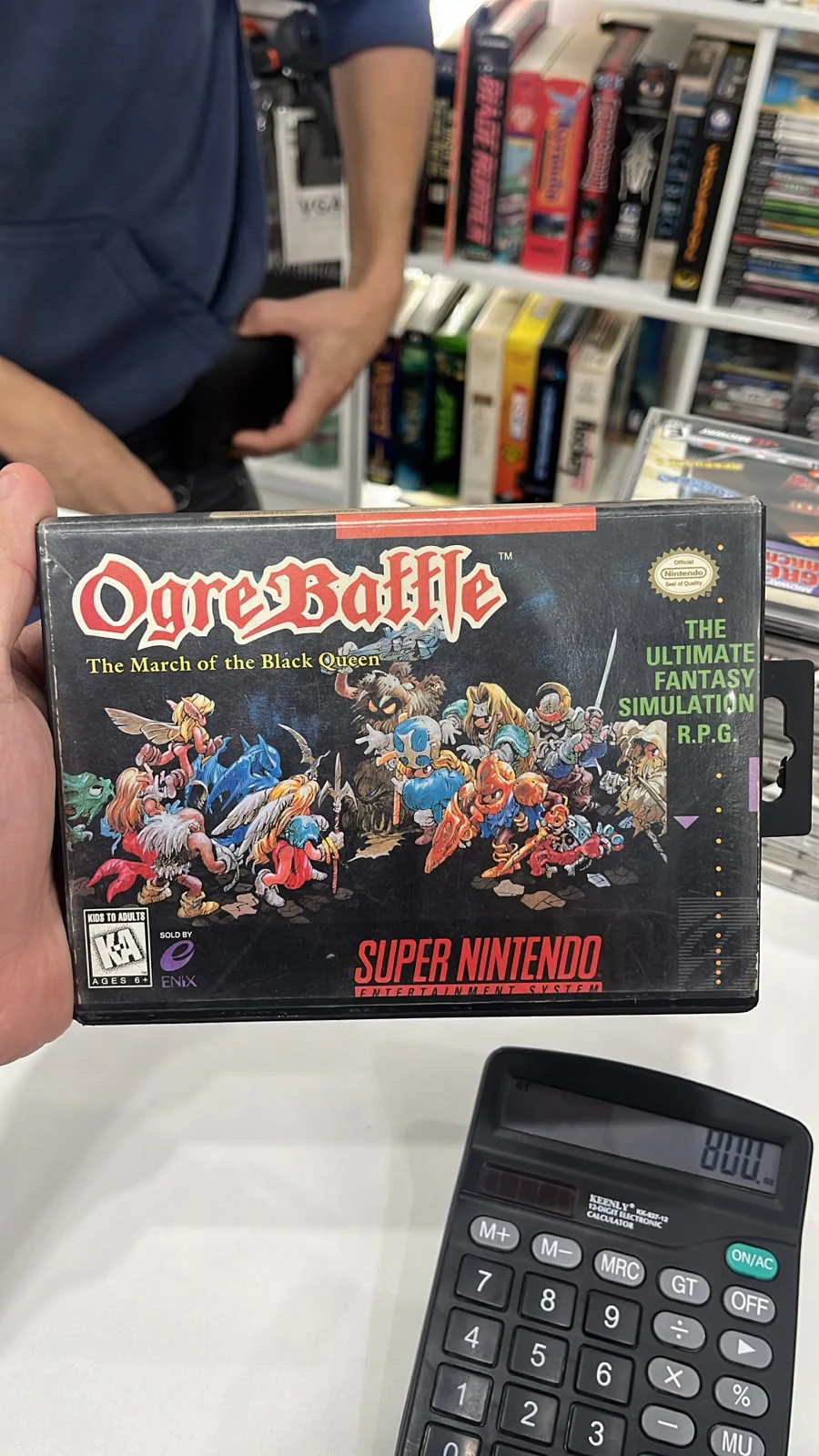 Ogre Battle: The March of the Black Queen - Super Nintendo
